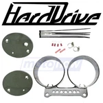 Harddrive Dual Gauge Mount Bracket Kit For 1995-2005 Harley Davidson Fxdl Fl. Fixed Price $242.06.