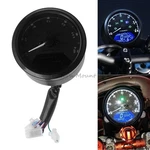 For Cafe Racer Black 12V Lcd Digital Motorcycle Speedometer Tachometer Odometer. Fixed Price $35.38.