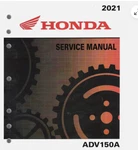 2021 2022 2023 Honda ADV150A Factory Service Repair Shop Manual. Fixed Price $129.99.
