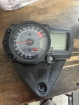 Speedometer Tachometer Instrument Gauge Housing Cover For 07-08 Suzuki Gsxr 1000. Fixed Price $200.00.