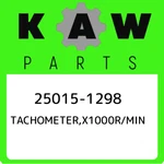 25015-1298 Kawasaki TACHOMETER,X1000R/MIN 250151298, New Genuine Oem Part. Fixed Price $640.18.