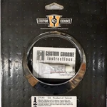 Chrome Mirage Speedometer Visor W/ Adhesive Fit For Harley Road King Fat Bob. Fixed Price $16.99.