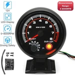 12V 3.75" Universal Car Tachometer Gauge With Led Shift Light 0-8000RPM. Fixed Price $20.73.