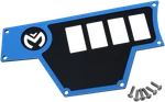 Moose Offroad Dash Plate Large Left Blue 100-4362-PU. Fixed Price $44.69.