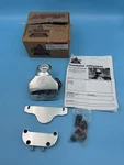 Nos 2002/2003 Gilroy Indian Chief Polished Billet Tachometer. New Box 56-055. Fixed Price $2500.00.