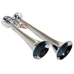 Kleinn 102 Dual Horn, 15"/12.25" Chrome-plated Zinc Alloy. Fixed Price $92.95.