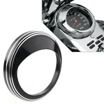 For Harley Road King Custom 5" Speedometer Gauge Bezel Cover Trims Ring Visor. Fixed Price $24.47.