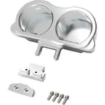 La Raw Dual Speedo Tachometer Gauge Mount Bracket Kit Road Glide 18-22. Fixed Price $568.24.