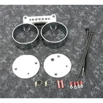 V-twin Manufacturing Chrome Dual Gauge Mount Bracket 39-0213. Fixed Price $147.30.