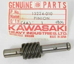 Nos Genuine 1975-1980 Kawasaki KE125 KD125 Tachometer Pinion 13224-010. Fixed Price $27.02.