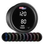 Glowshift Dual Digital Temp & Pressure Combo Gauge Kit W/ Sensor, 10 Color. Fixed Price $162.99.