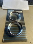Harley Davidson Drag Specialties Tach & Speedo Bezels 1984-1999 Flh/t DS-373705. Fixed Price $12.99.
