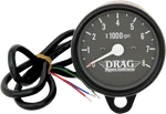 Drag Specialties Fits 2.4" Mini Electronic 8000 Rpm Tachometer - Black Housing. Fixed Price $114.19.