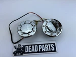 Harley Kuryakyn Informer Led Gas Battery Gauge Cap Set. Fixed Price $83.60.