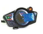 Koso Multifunctional Speedometer RX1N Gp Style - Black With Blue Lighting. Fixed Price $310.72.
