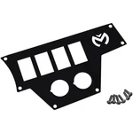 Moose Offroad Large Dash Plate Right Black Rzr 0521-1705. Fixed Price $34.95.