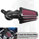 Gauge Cnc Inverted Air Cleaner Filter For Harley Touring 08-16 Softail 16-17. Fixed Price $119.99.