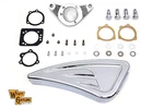 Chrome Wyatt Gatling Air Cleaner Assembly For Harley-davidson. Fixed Price $114.99.