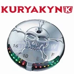Kuryakyn Zombie Led Fuel And Battery Gauge For 2008-2009 Harley Davidson Mk. Fixed Price $176.99.