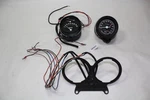 Harley Police Speedo & Tach Fuel Gauge + Mount Cups Fxrt EPS19337. Fixed Price $700.00.