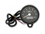 Drag Specialties Mini Electronic 8000 Rpm Tachometer 2.4IN. Black Face With W.... Fixed Price $130.33.