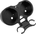 Choppers T-bar Gauge Mount Dual Black 1.00" Diameter LA-7398-02B. Fixed Price $206.79.