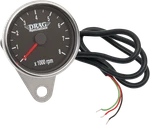 Drag Specialties Mini Electronic Tachometer 21-6894DS Polished Led Backlit 2.4". Fixed Price $216.19.