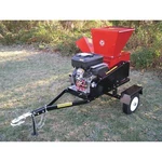 Behind Chipper & Shredder - Electric Start Engine 13.5 Hp Highway Towable. Fixed Price $10849.42.