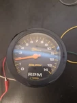 Autometer 3.5" Tachometer Gauge Pro Cycle Drag Bike 14K 14000 Rpm. Fixed Price $159.99.
