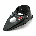 Black Cateye Dash Cover For Harley Davidson Big Twin Motorcycles (1936-1984). Fixed Price $94.21.