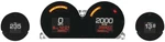 Dakota Digital Series Gauges Set Black Motorcycle Street Bike MLX-8404-K. Fixed Price $1440.01.