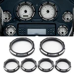 Motor Cnc Speedometer Board Burst Gauge Bezel For Harley Touring Flht Flhx 96-13. Fixed Price $18.08.