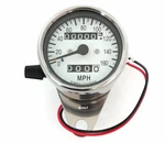 Motorcycle Mini Speedometer W/ Trip - 2240:60 Chrome & White Mph. Fixed Price $61.95.