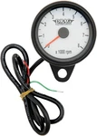 Drag Specialties 21-6849BDSW Mini Electronic Tachometer White Backlit Led Bl. Fixed Price $182.17.