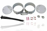 Dual Gauge Mount Bracket Chrome For Harley Davidson By V-twin. Fixed Price $179.36.
