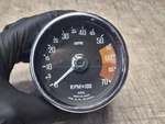 Vintage Smiths 7000 Rpm Cylinder Tachometer RVI-1433/01 Mgb Midget Sprite. Fixed Price $69.99.