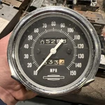 Harley Davidson 1960S Ironhead Sportster 150MPH Speedometer. Fixed Price $250.00.