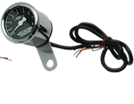 Drag Specialties Black Mini Electronic 1 7/8" Tachometer For Harley Davidson. Fixed Price $231.03.