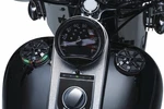 Kuryakyn Alley Cat Led Fuel And Battery Gauge - Gloss Black Motorcycle 7383. Fixed Price $186.99.