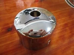 50'S Boys Chrome Speedometer 2 3/8 " Cup Cover Holder Harley Custom. Fixed Price $22.95.