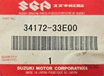 34172-33E00 Suzuki Socket. Fixed Price $10.00.