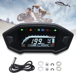 Universal Motorcycle Speedometer Tachometer Lcd Digital Odometer Gauge Fuel Us. Fixed Price $41.99.