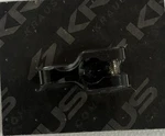 Kraus UN-IN-51-B 1.5" Gauge Extension Black Billet Harley T-bar Riser Mount Usa. Fixed Price $73.95.