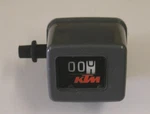 Nos Ktm Motorcycle Resetable Odometer #580-11-180-000 Grey W/ Orange Logo. Fixed Price $48.95.