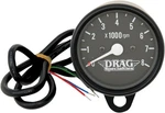 Drag Specialties 21-6910BNUDS1 2.4" Mini Electronic 8000 Rpm Tachometer Black. Fixed Price $117.30.
