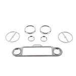 Speedo Radio Gauge Inner Fairing Trim Kit For Harley Electra Street Glide 96-13. Fixed Price $30.80.