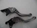 Ducati 996/998/B/S/R (99-03), Cnc Levers Short Titanium/chrome Adjust, DB80/DC80. Fixed Price $60.43.