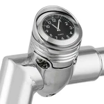 1.25'' Chrome Handlebar Mount Clock Fit For Harley Custom Motorcycle Aluminum. Fixed Price $29.99.