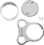Drag Specialties 2210-0561 1.5" T-bar Gauge Mount Chrome For Oem. Fixed Price $176.97.
