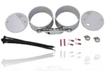 Dual Gauge Mount Bracket Chrome Fits Harley Davidson 39-0213. Fixed Price $179.36.
